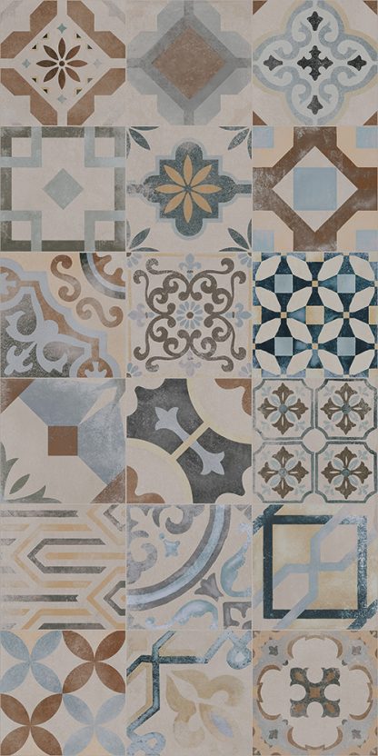 Castelvetro Cementine Mix Soggetti Color